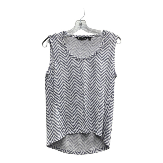 Athletic Tank Top By Athleta In Blue & White, Size:Xs