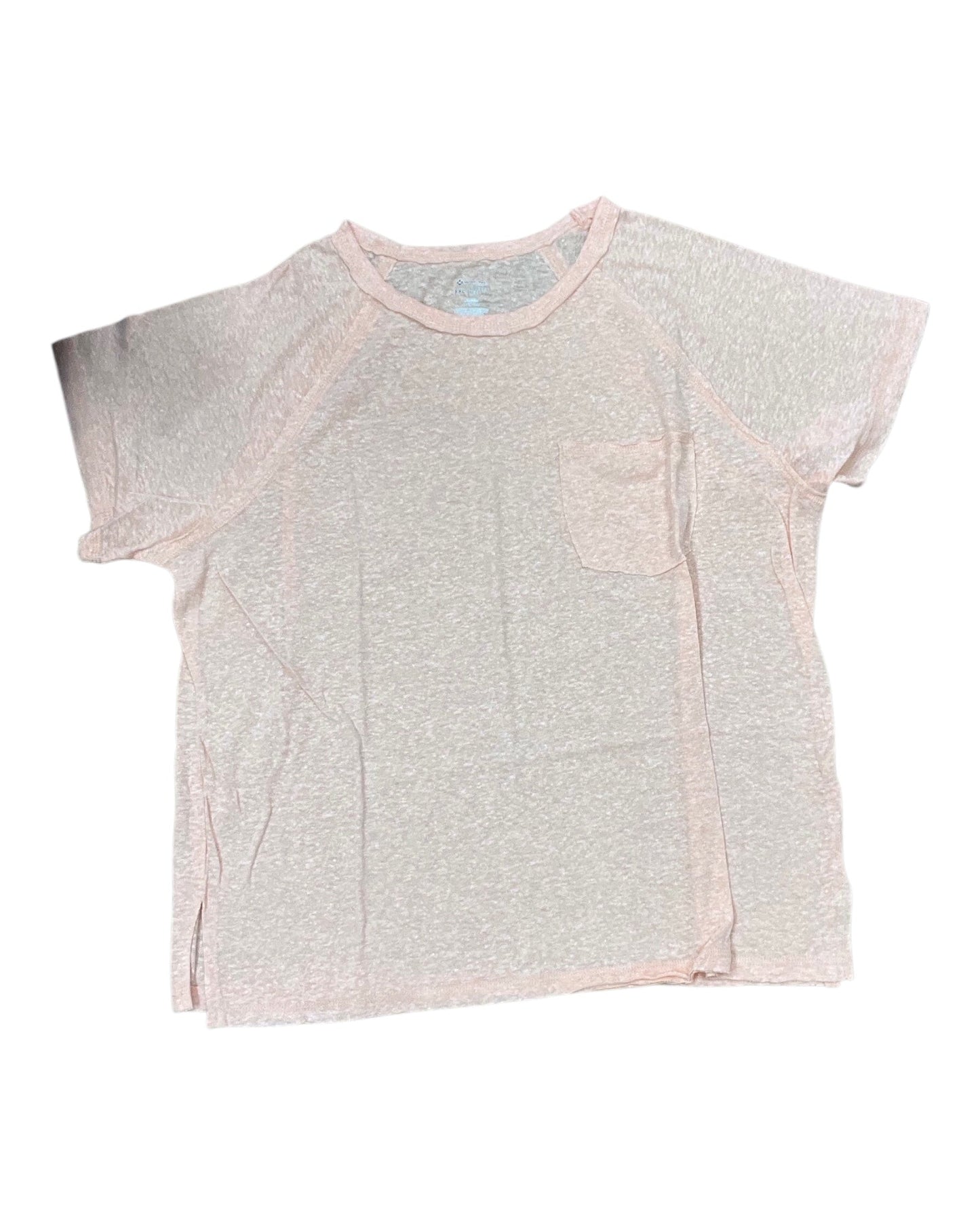 Top Ss By Members Mark In Orange, Size:1X