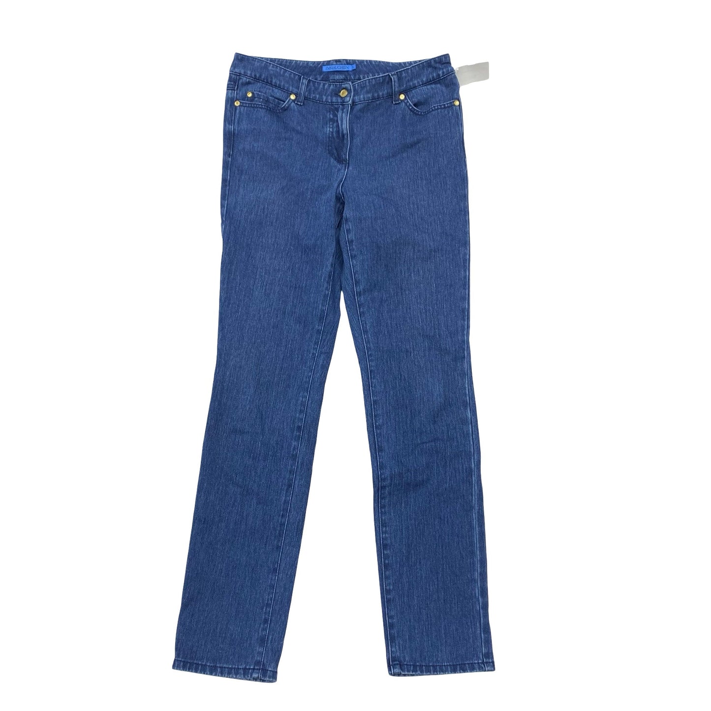 Jeans Straight By J Mclaughlin In Blue Denim, Size:8