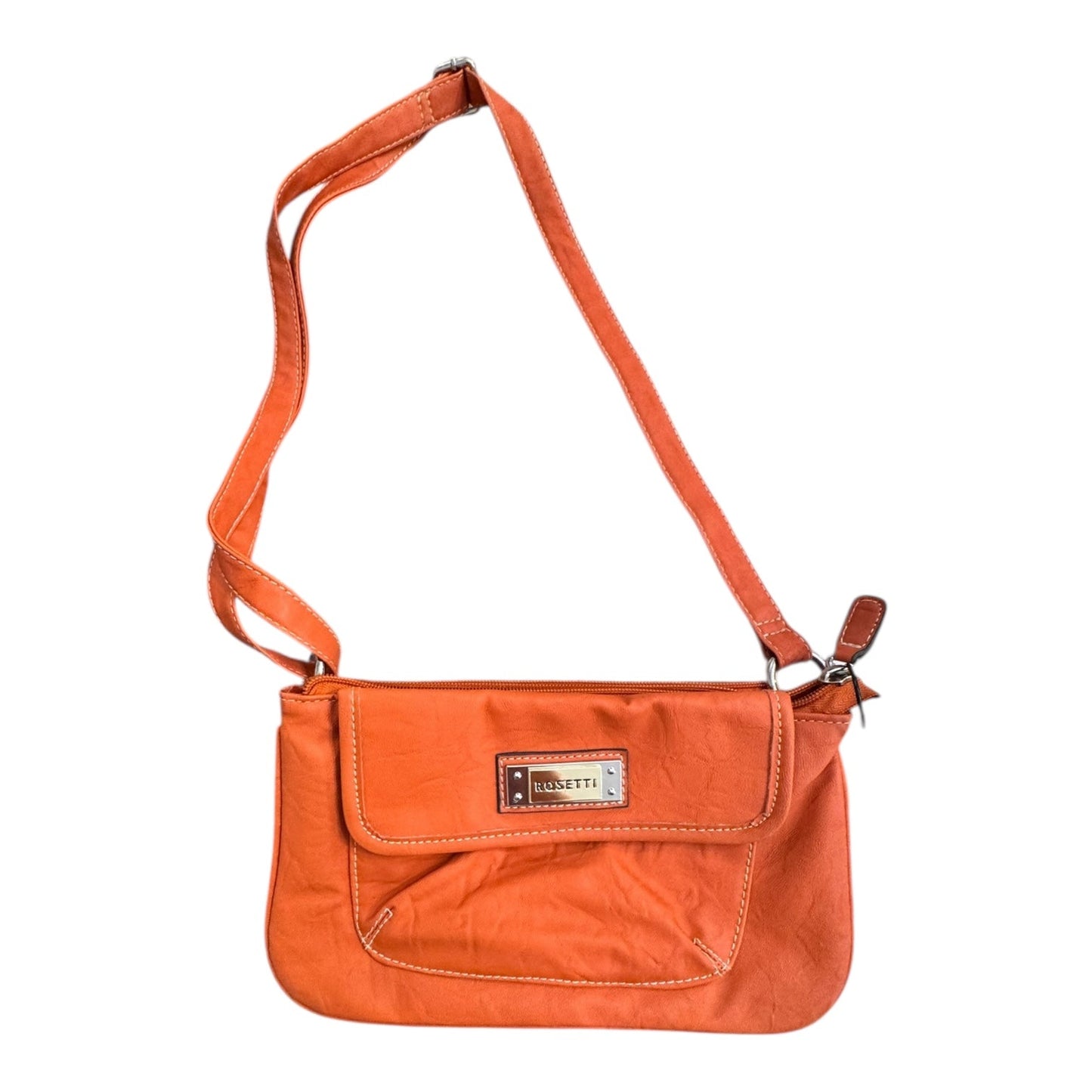 Handbag By Rosetti In Orange, Size:Small