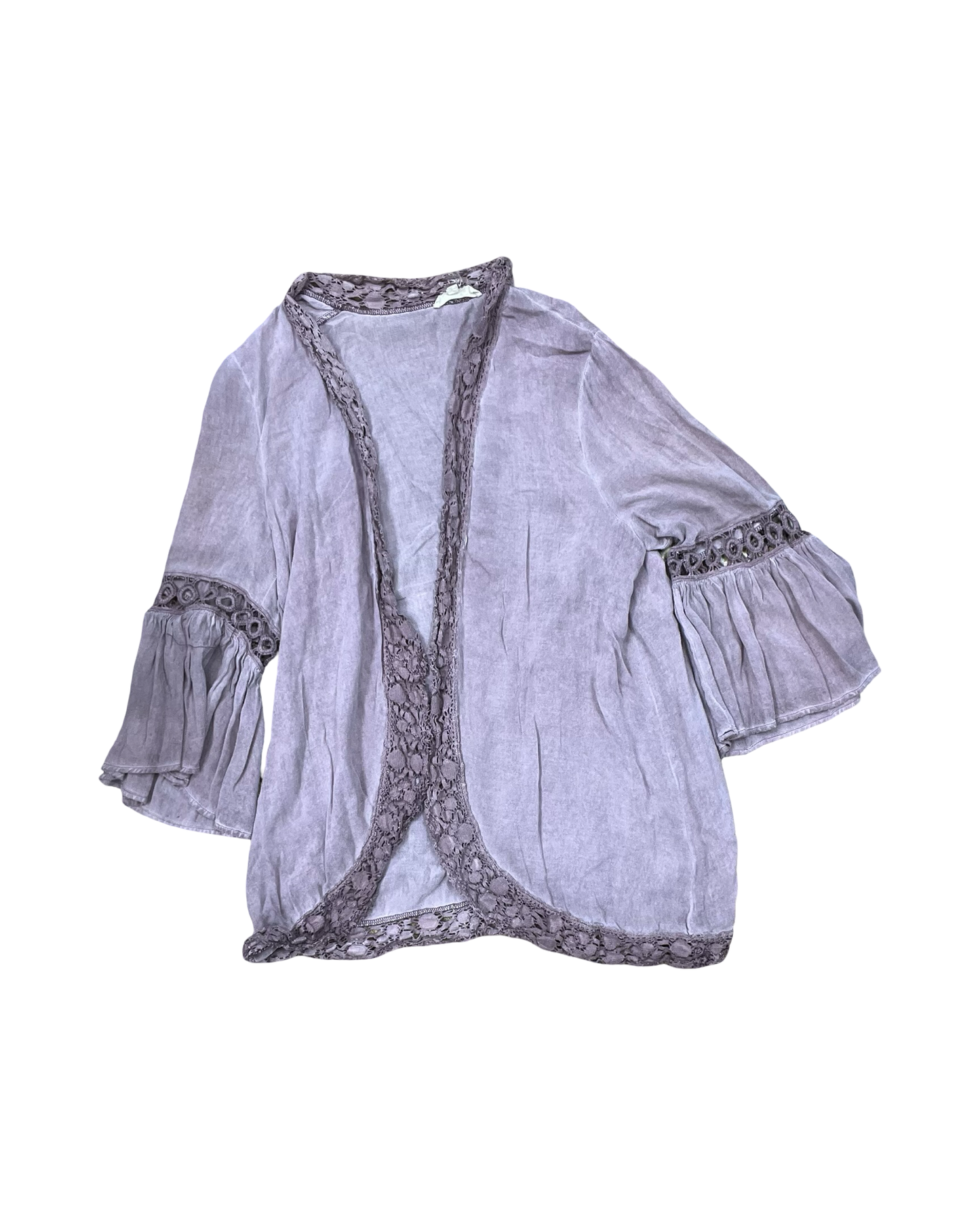 Cardigan By Entro In Purple, Size:M