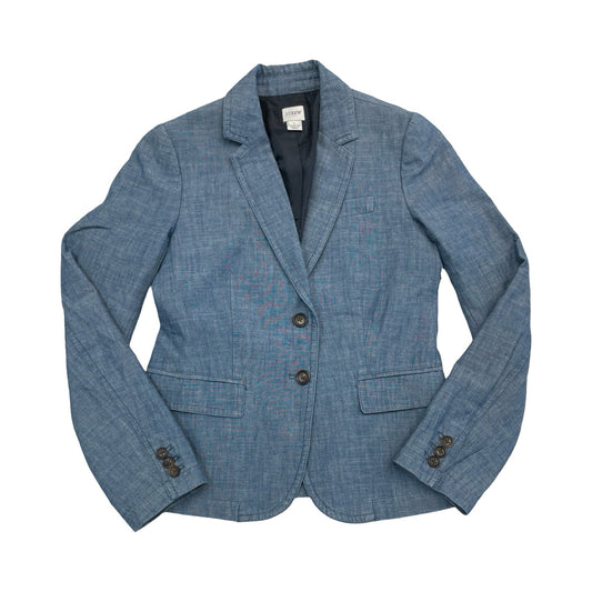 Blazer By J. Crew In Blue, Size:2
