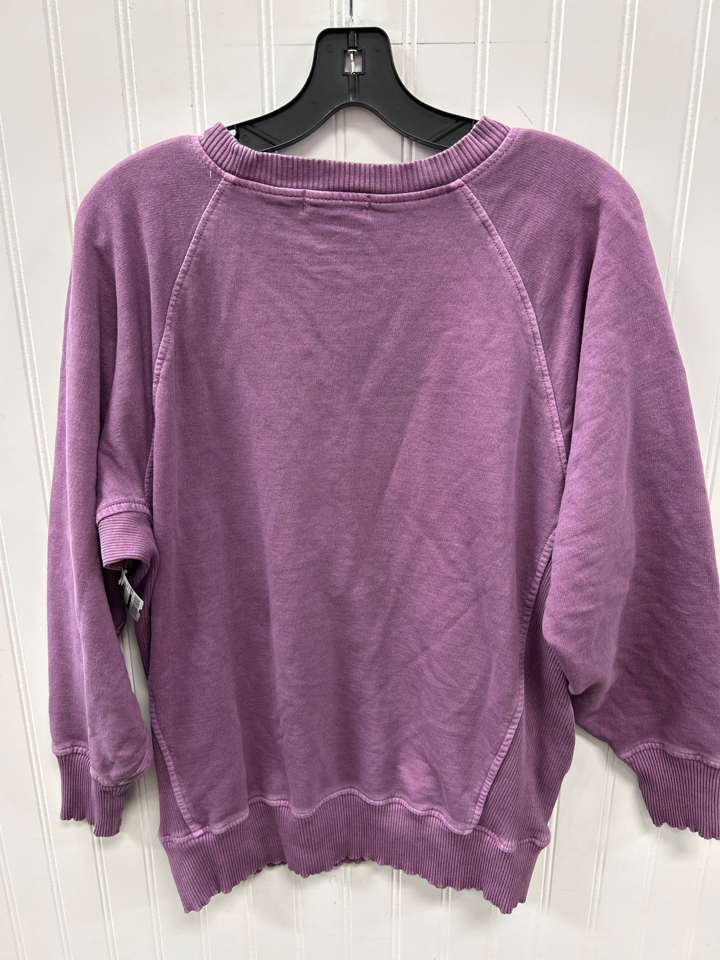 Top Ls By Zenana In Purple, Size:S