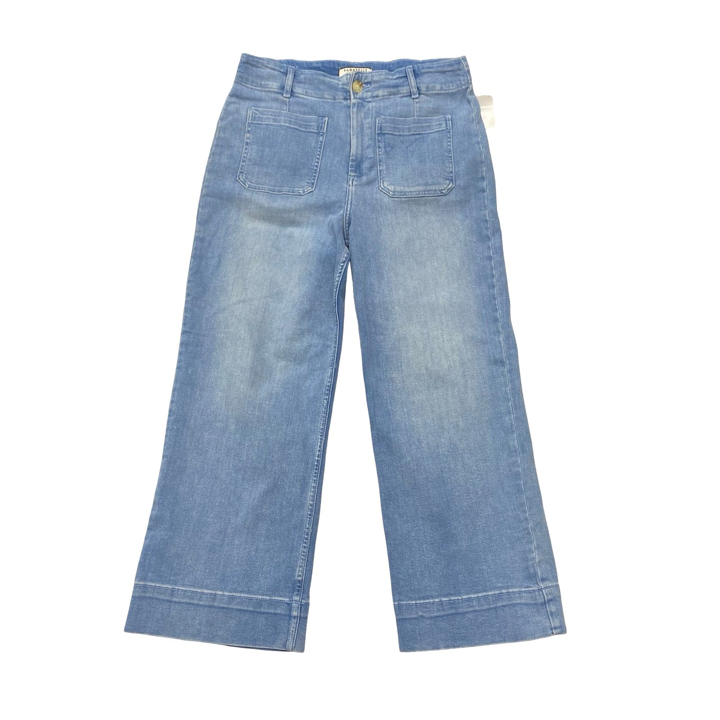 Jeans Wide Leg By Bagatelle In Blue Denim, Size:10