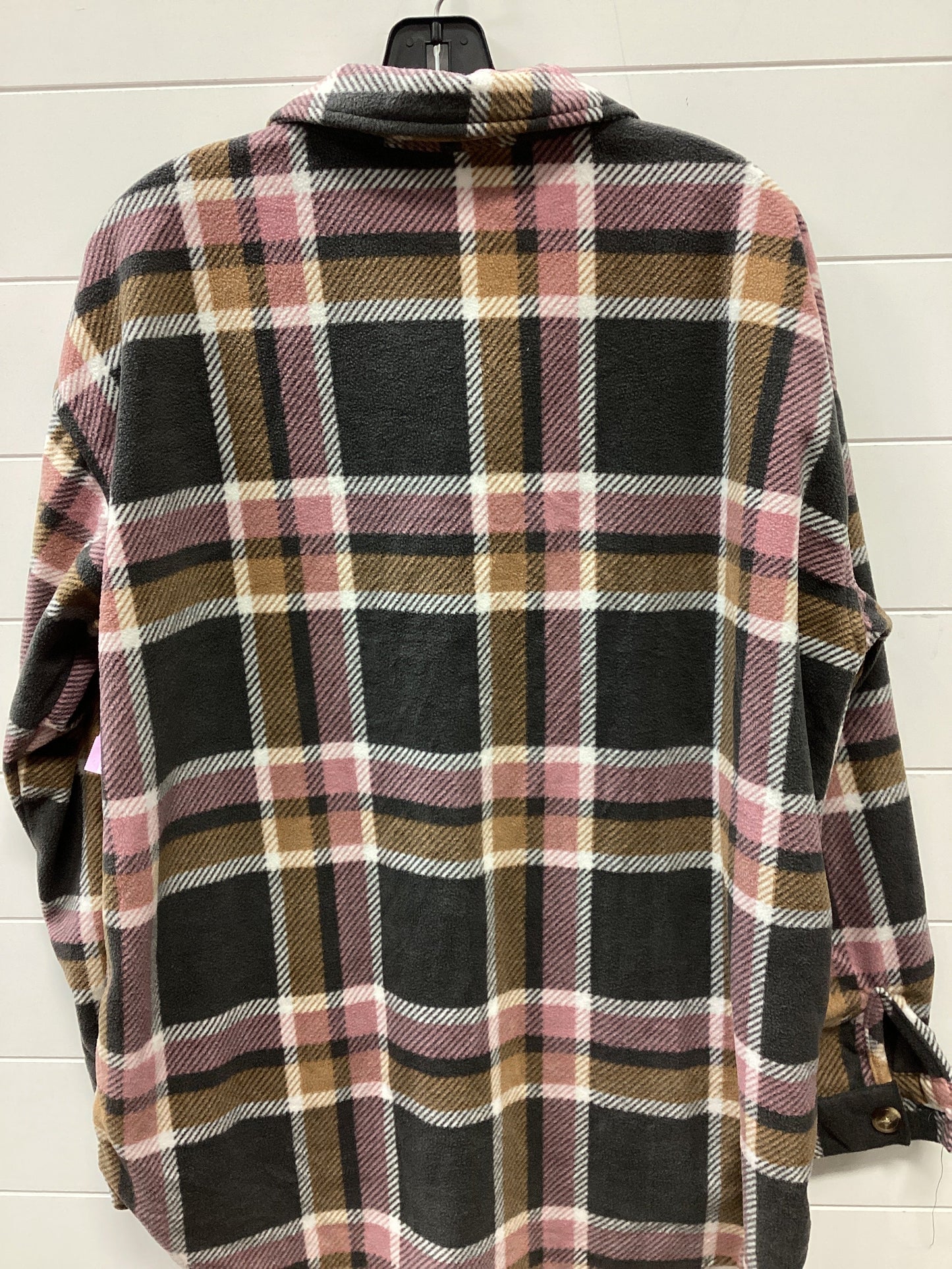 Jacket Fleece By Maurices In Pink, Size:L