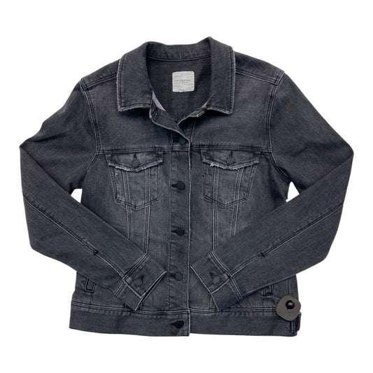 Jacket Denim By Liverpool In Black Denim, Size:L