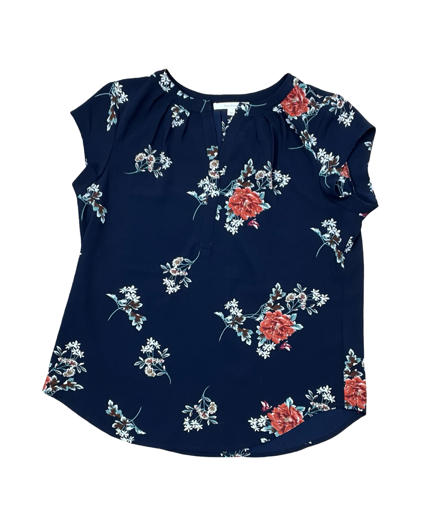 Top Sleeveless By Clothes Mentor In Navy, Size:L