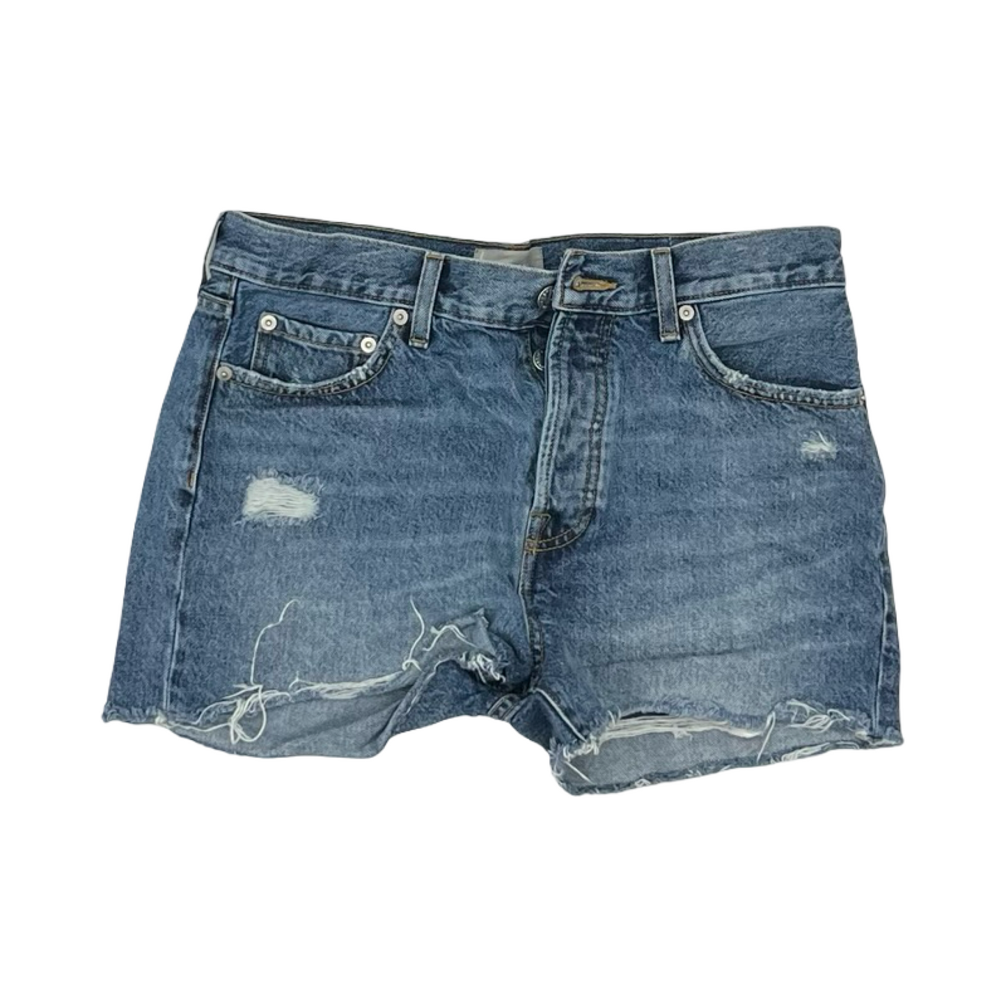 Shorts By Everlane In Blue Denim, Size:4