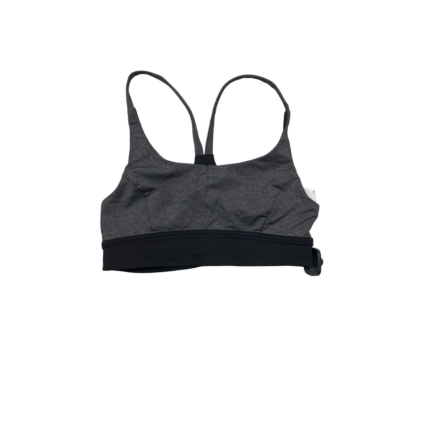 Athletic Bra By Lululemon In Black & Grey, Size:6