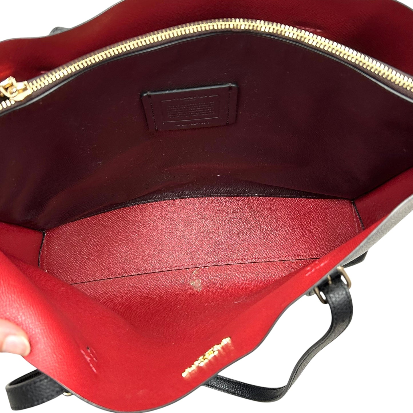Tote Designer By Coach, Size: Large