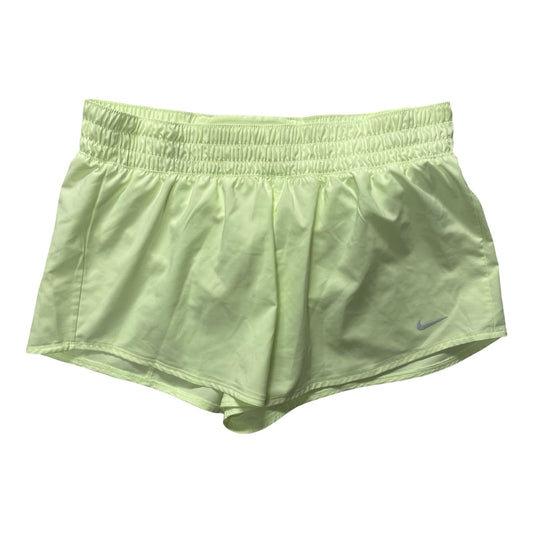 Athletic Shorts By Nike In Yellow, Size:L