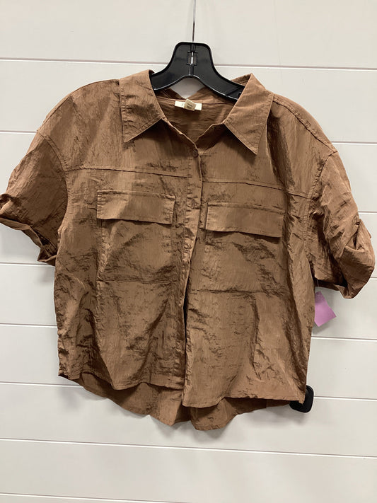 Top Ss By Ana In Brown, Size:S