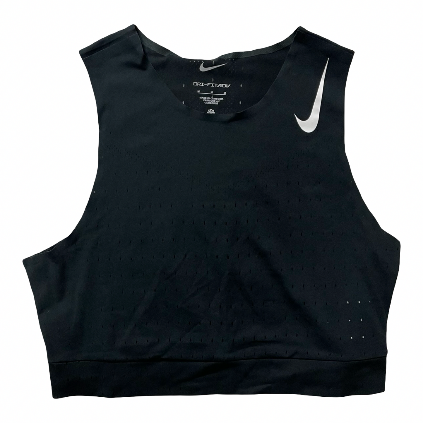 Athletic Bra By Nike In Black, Size:M