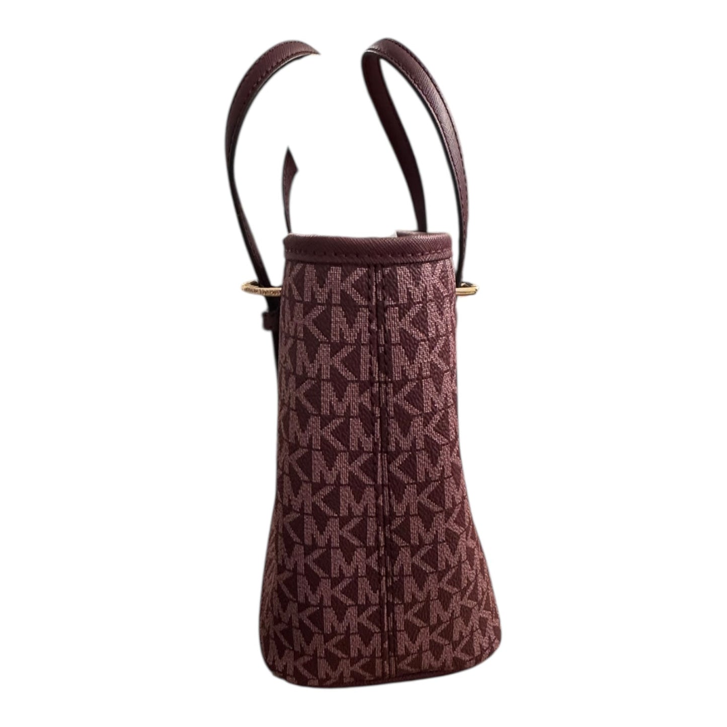 Handbag Designer By Michael Kors In Maroon, Size:Small