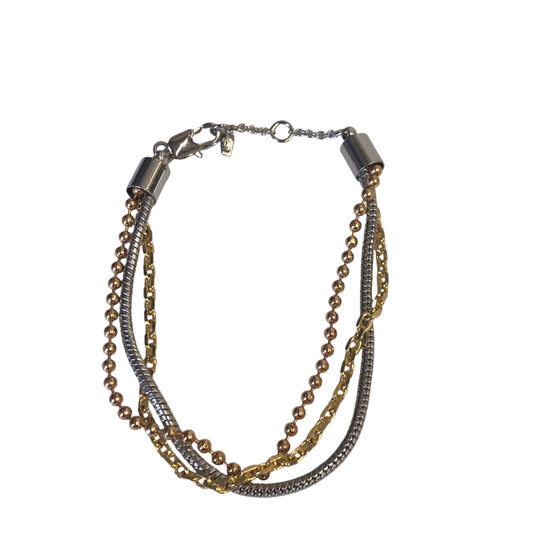 Bracelet Chain By Fossil In Gold & Silver