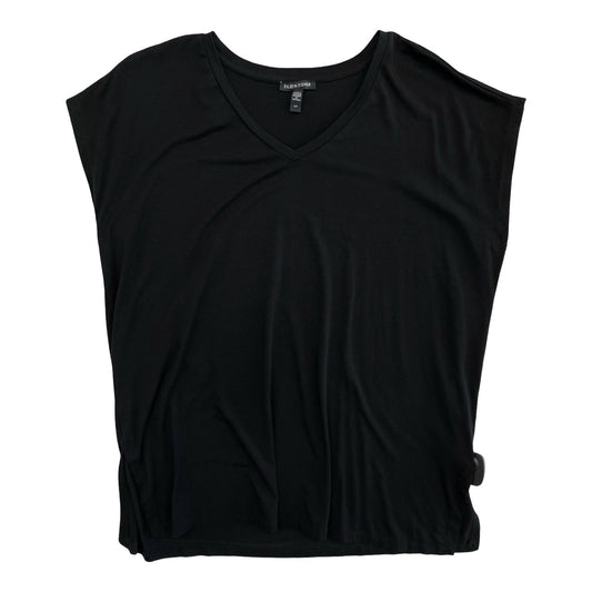Top Ss Designer By Eileen Fisher In Black, Size:S