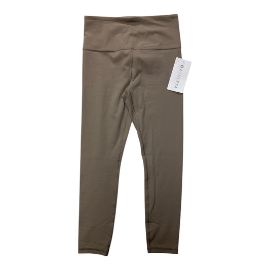 Athletic Leggings By Athleta In Taupe, Size:S