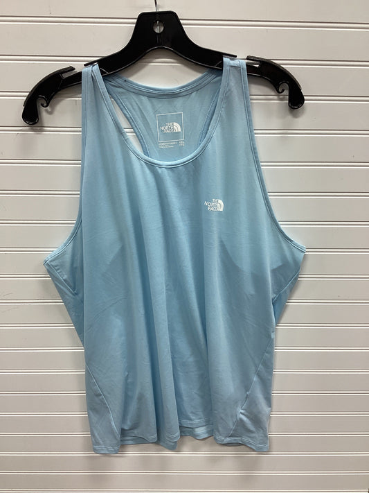 Athletic Tank Top By The North Face In Blue, Size:1X