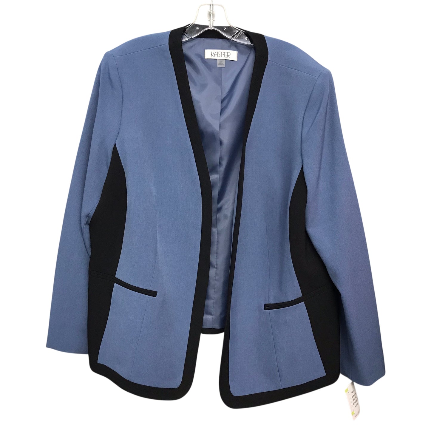 Blazer By Kasper In Blue, Size:1X