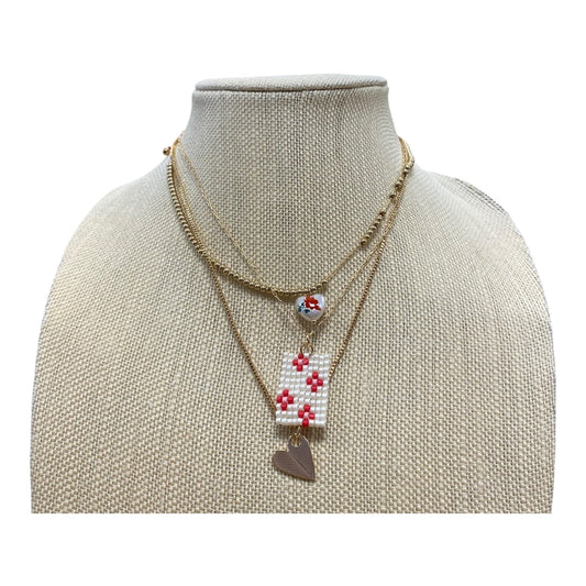 Necklace Layered By Universal Thread In Gold