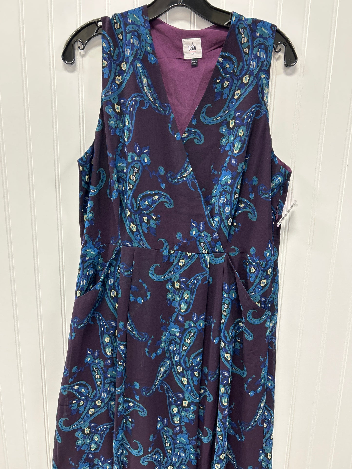 Dress Casual Maxi By Cabi In Purple, Size:14
