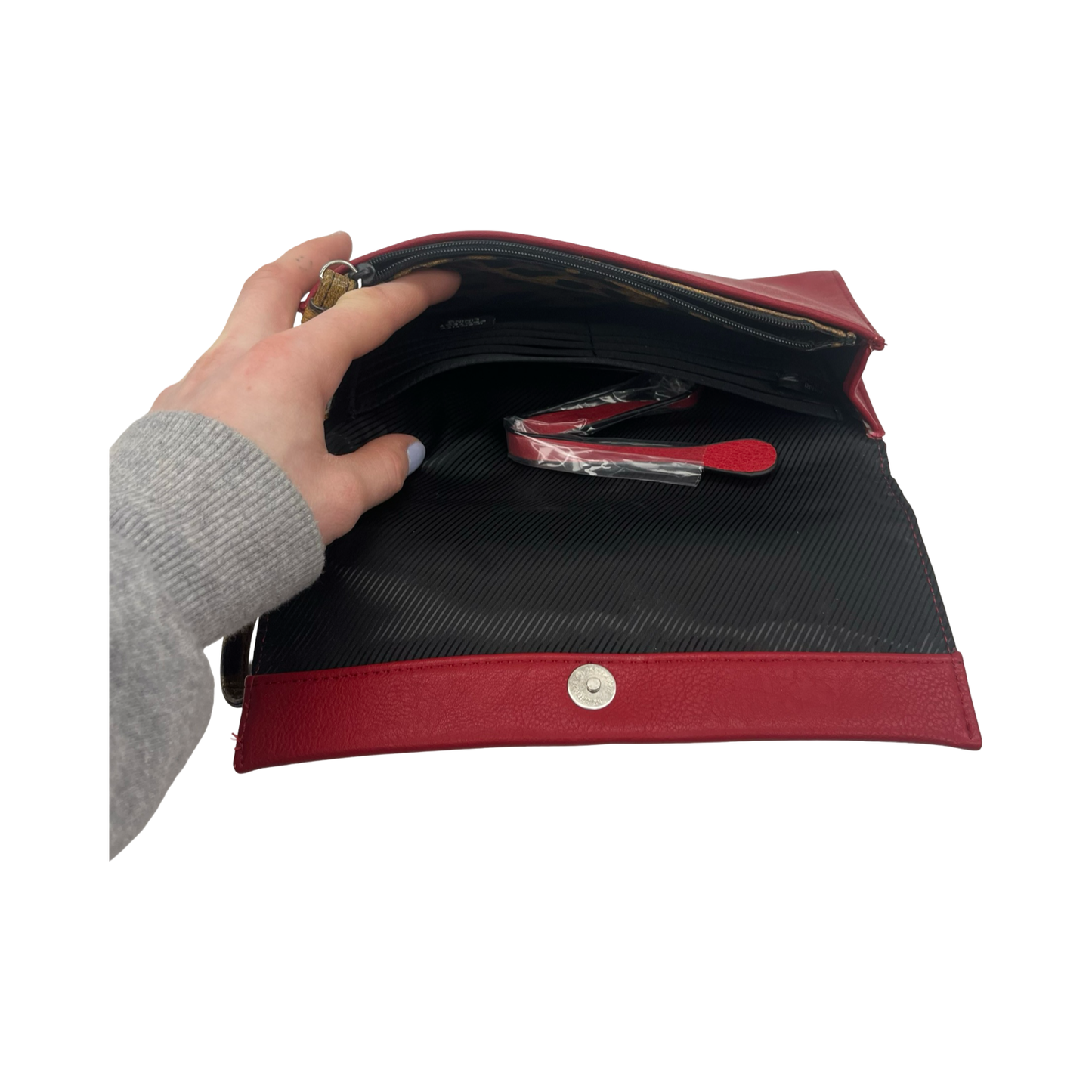 Wallet By Tahari In Red, Size:Large