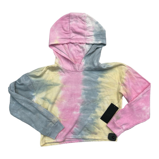 Athletic Sweatshirt Hoodie By 90 Degrees By Reflex In Tie Dye Print, Size:L