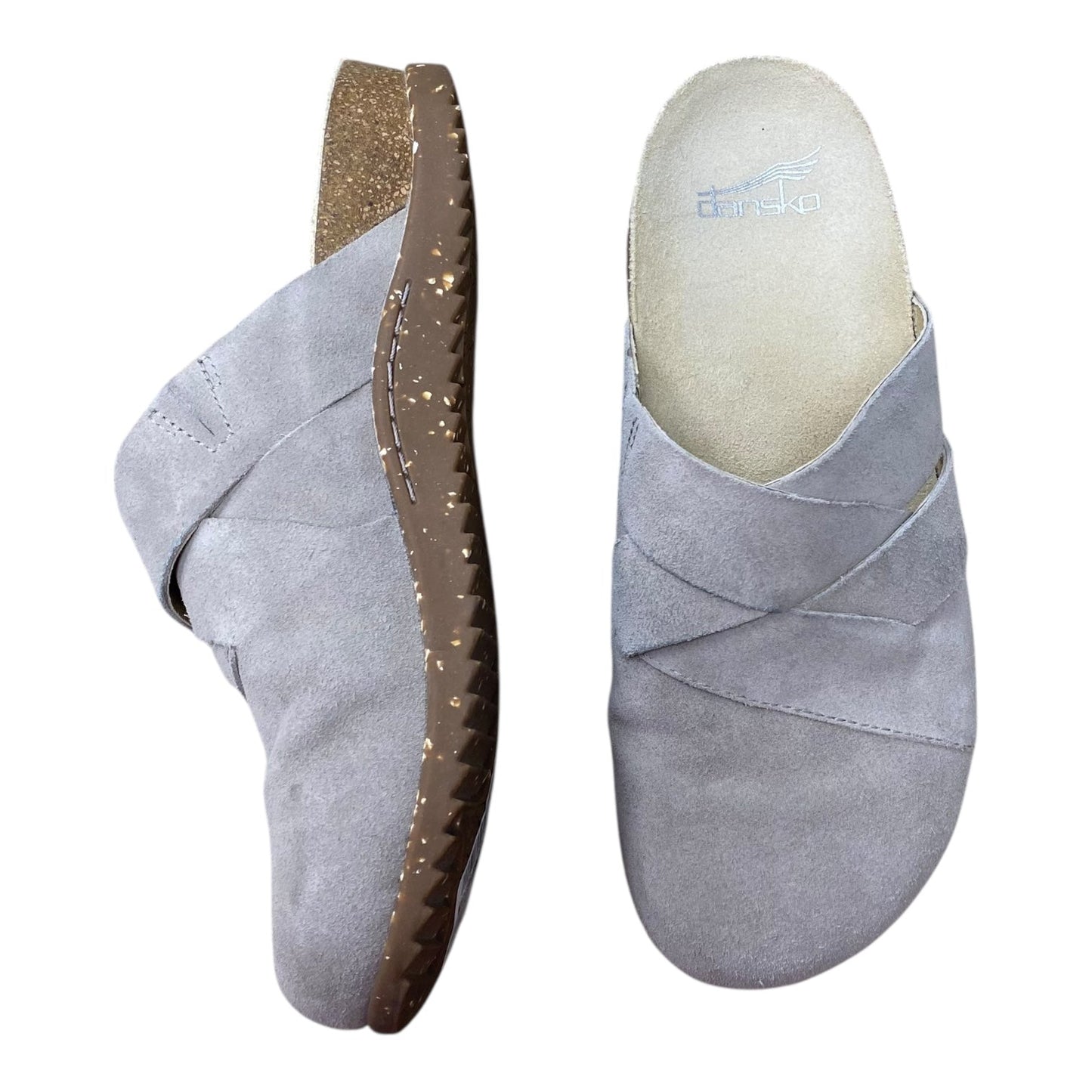 Shoes Flats By Dansko In Taupe, Size:6.5