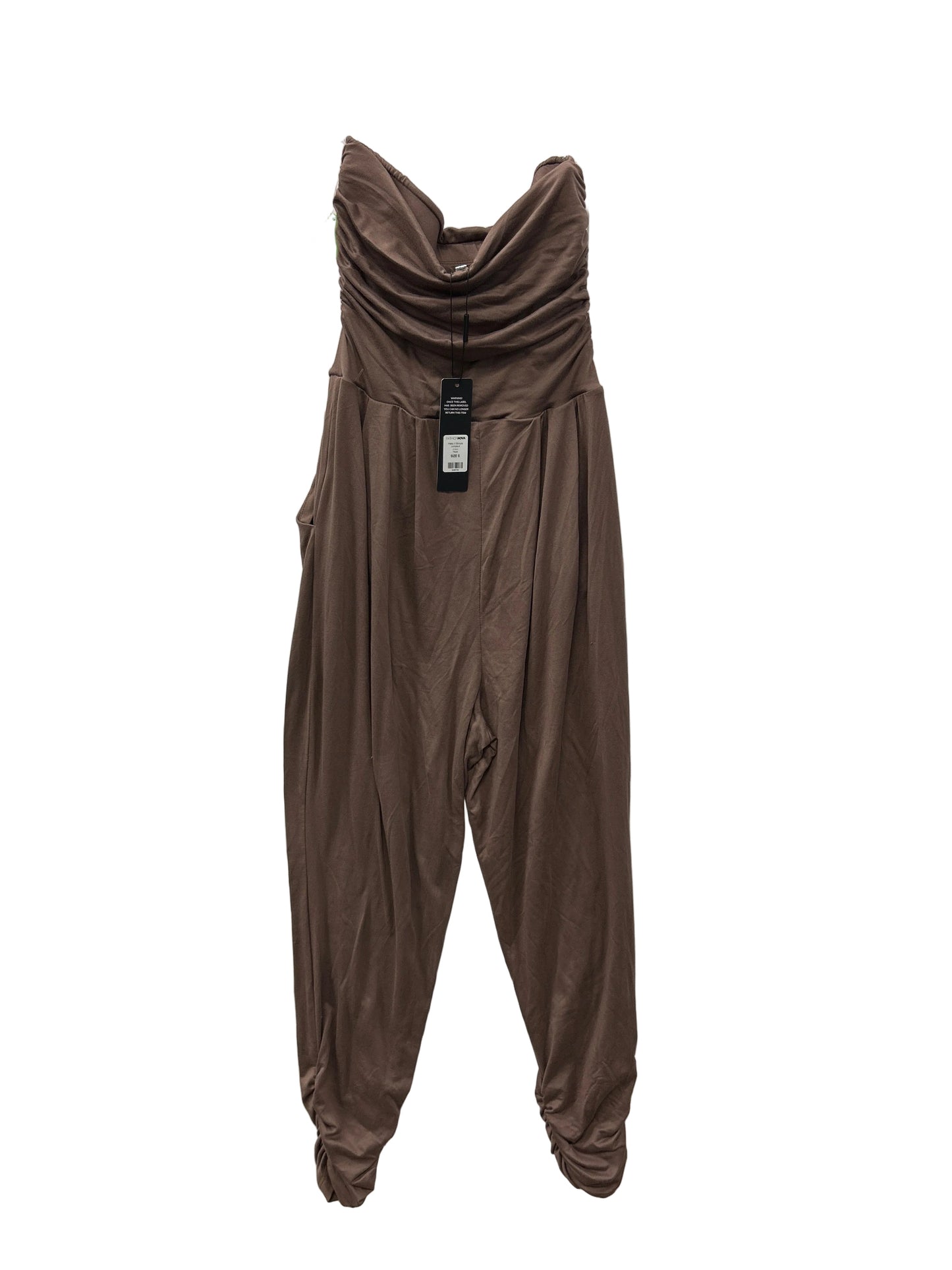 Jumpsuit By Fashion Nova In Brown, Size:S