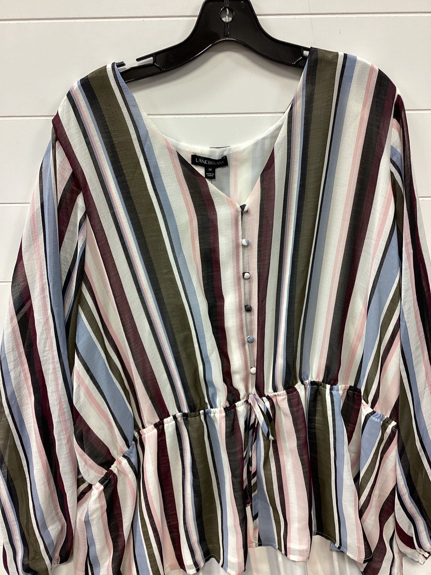 Top Ls By Lane Bryant In Multi, Size:3X