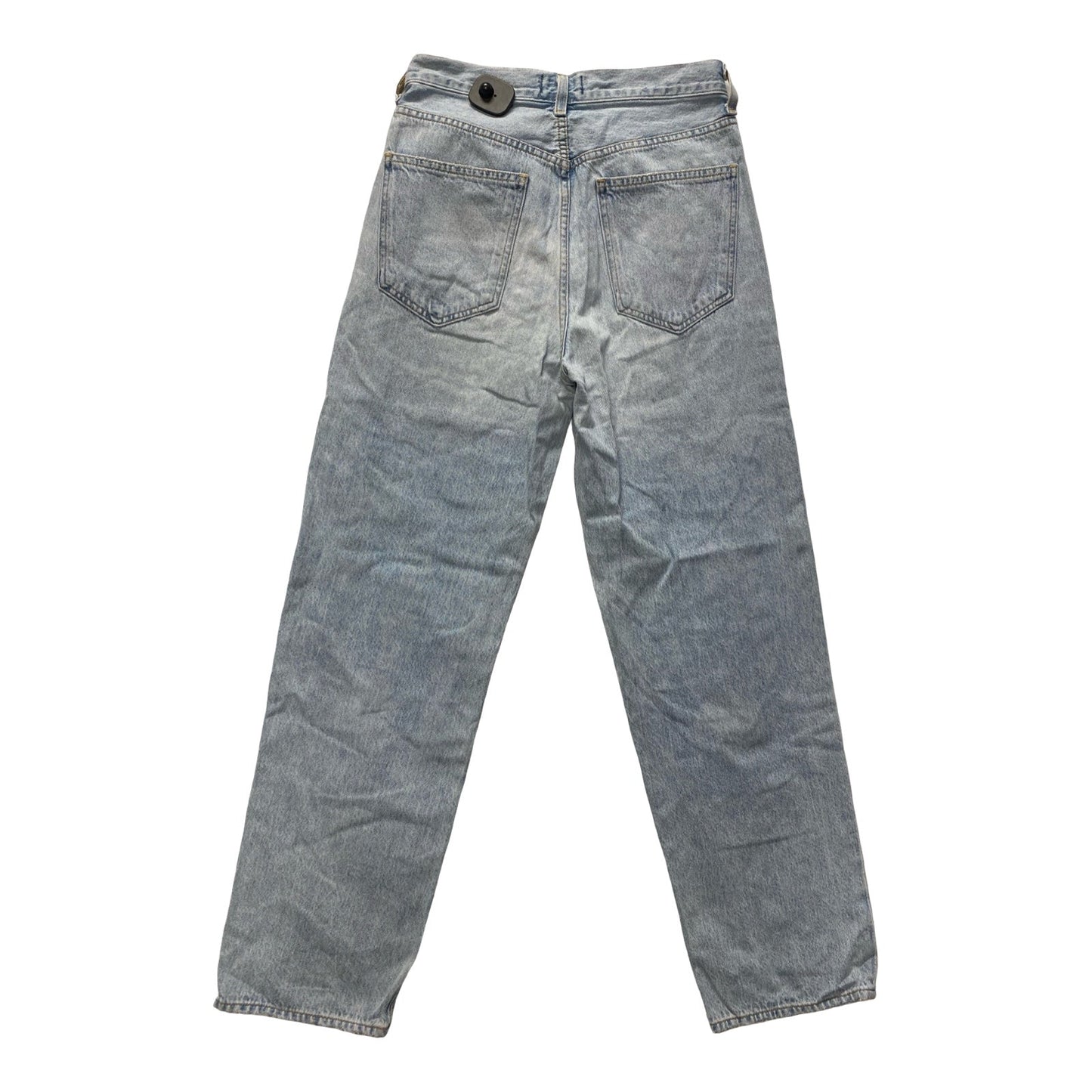 Jeans Straight By Agolde In Blue Denim, Size:2