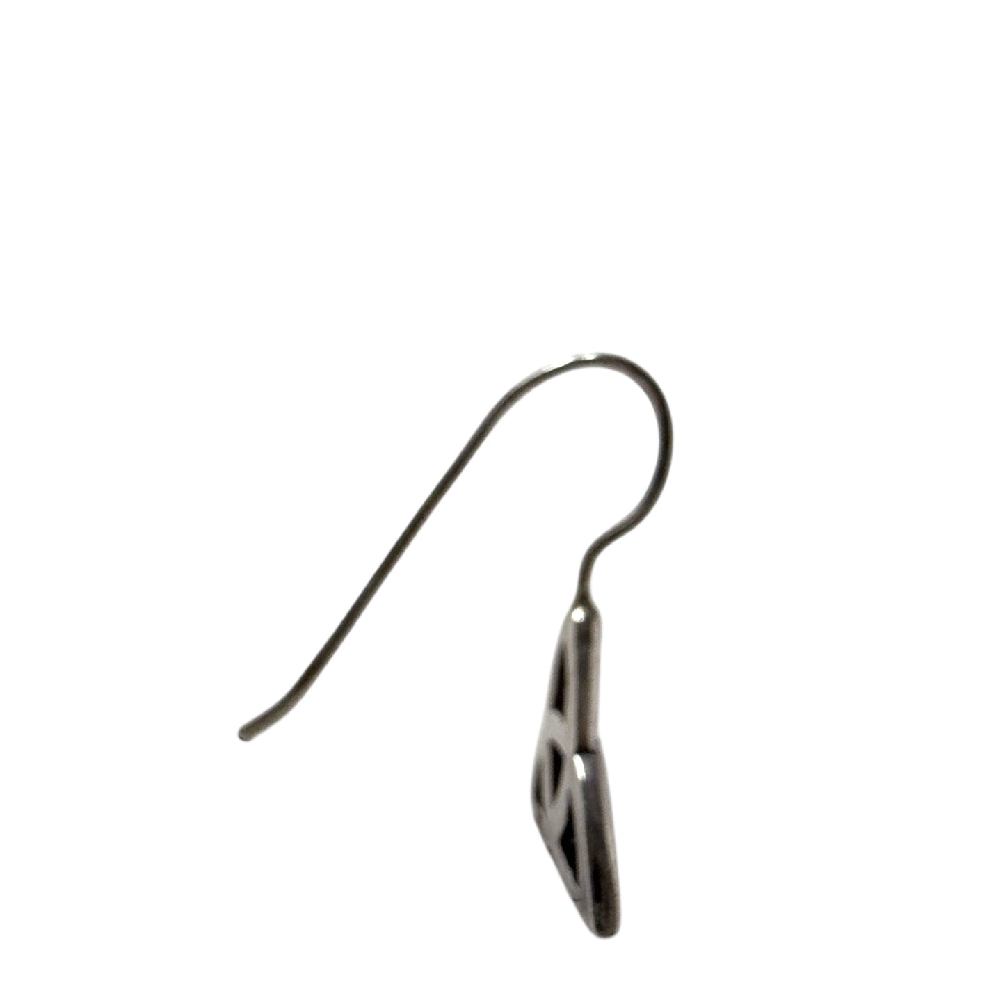 Sterling Silver Celtic Knot Drop Earrings