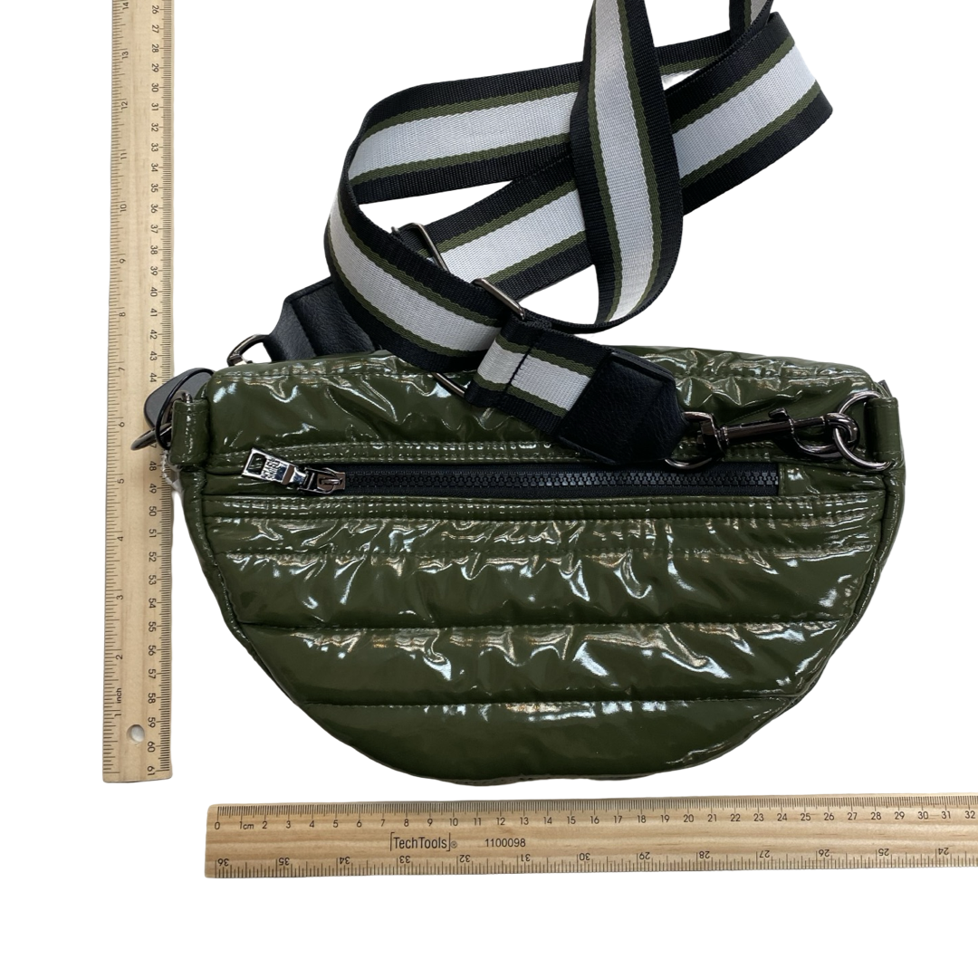 Belt Bag By Think Royln In Green, Size:Medium