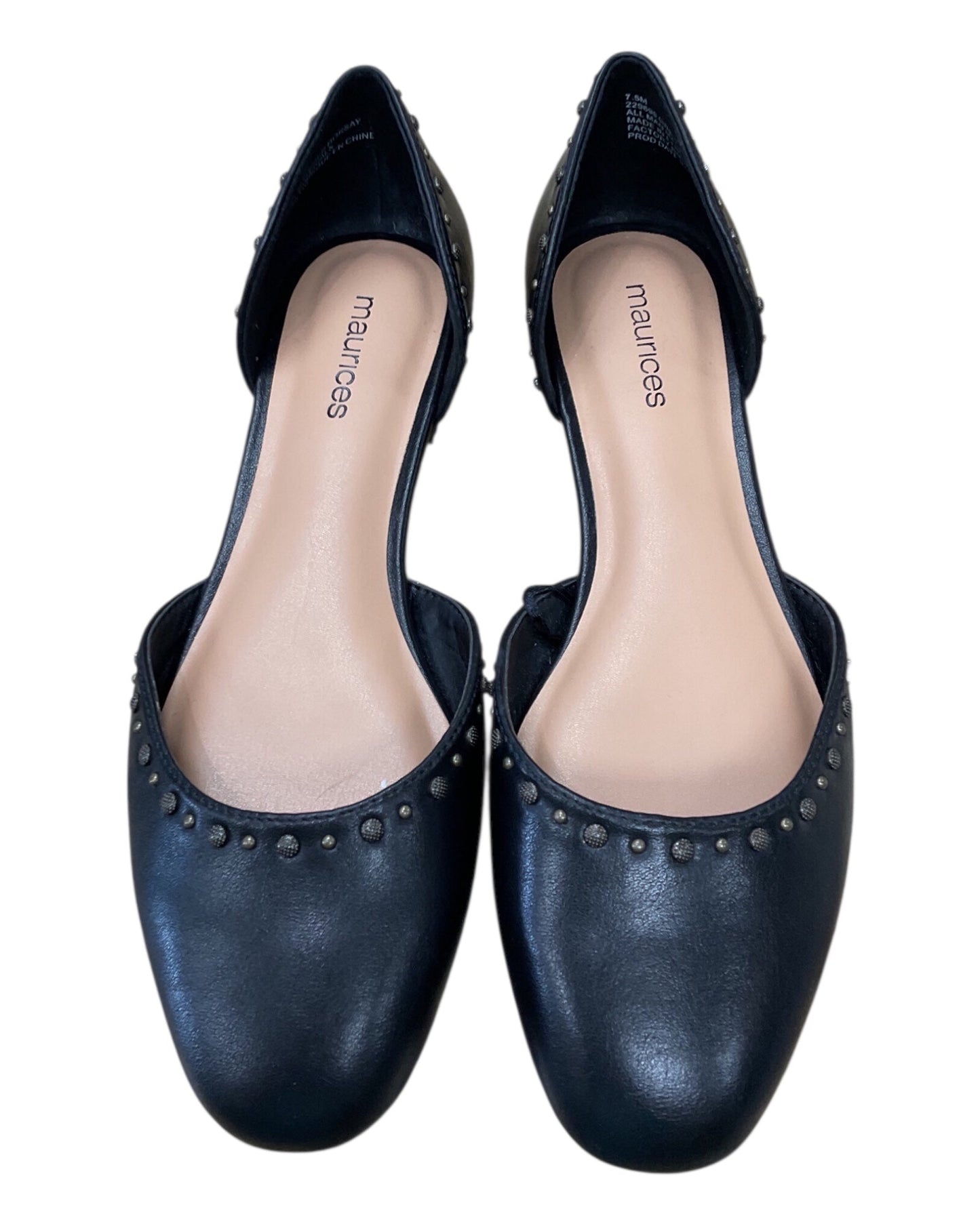 Shoes Flats By Maurices In Black, Size:7.5