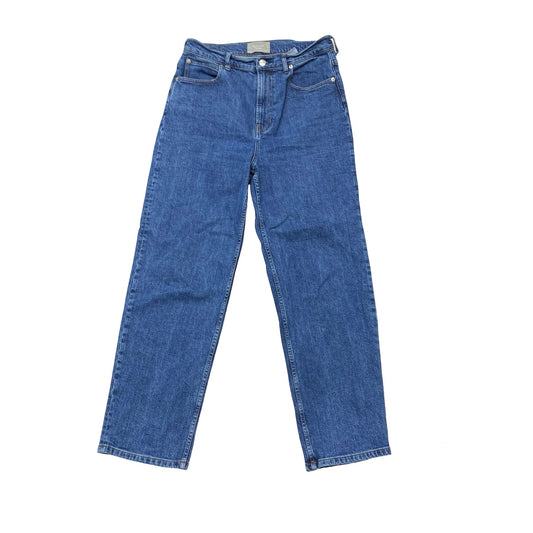 Jeans Straight By Everlane In Blue Denim, Size:10