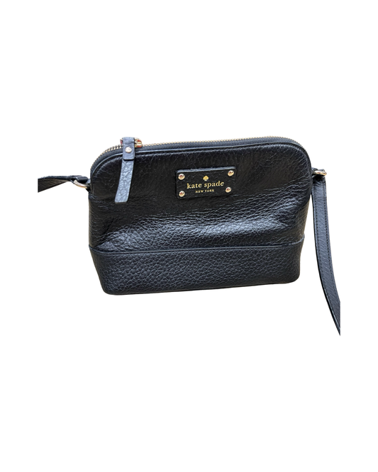 Crossbody Designer By Kate Spade In Black, Size:Medium