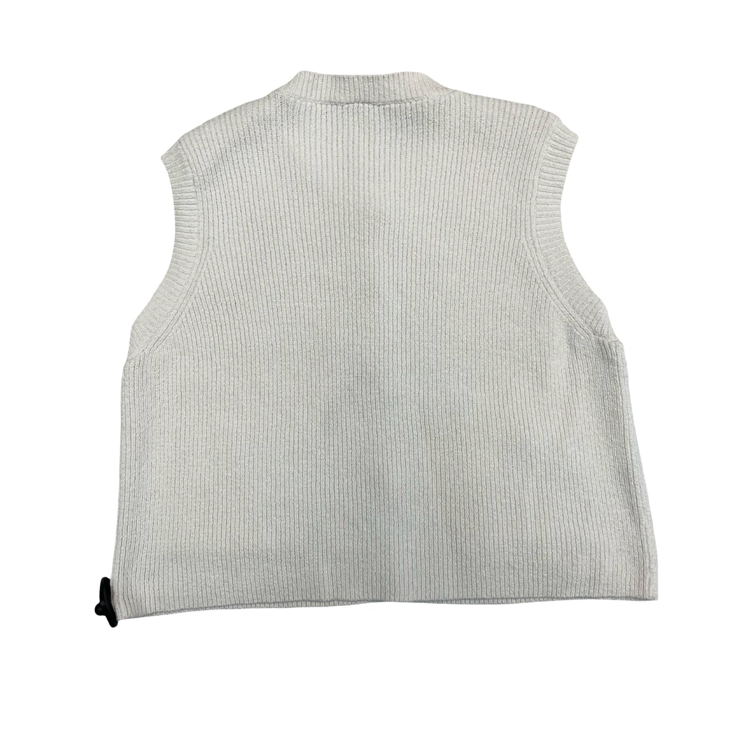 Vest Sweater By Zara In Cream, Size:L