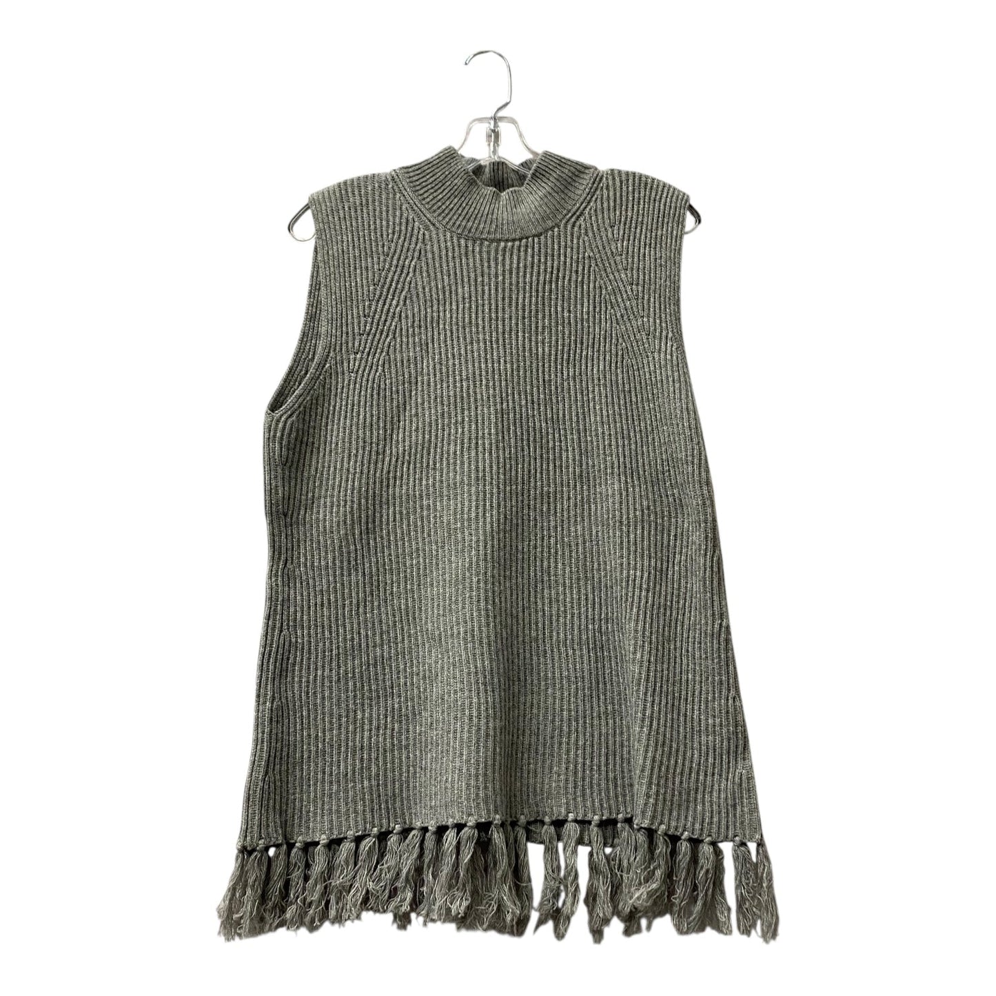 Sweater Designer By Milly In Grey, Size:L