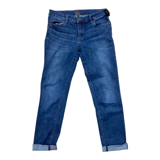 Jeans Cropped By Kut In Blue, Size:4
