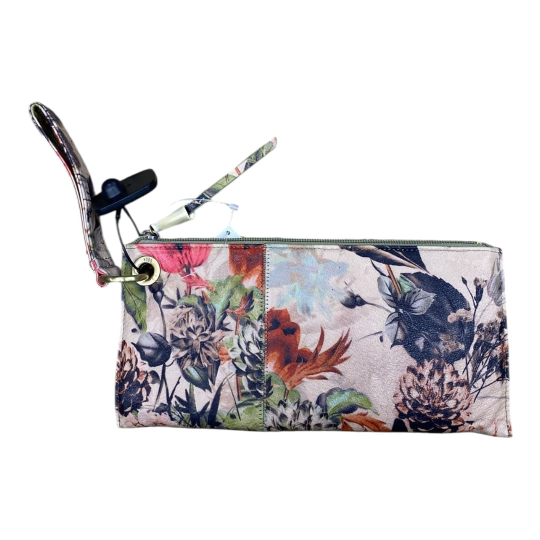 Wristlet Leather By Hobo Intl In Floral Print, Size:Small