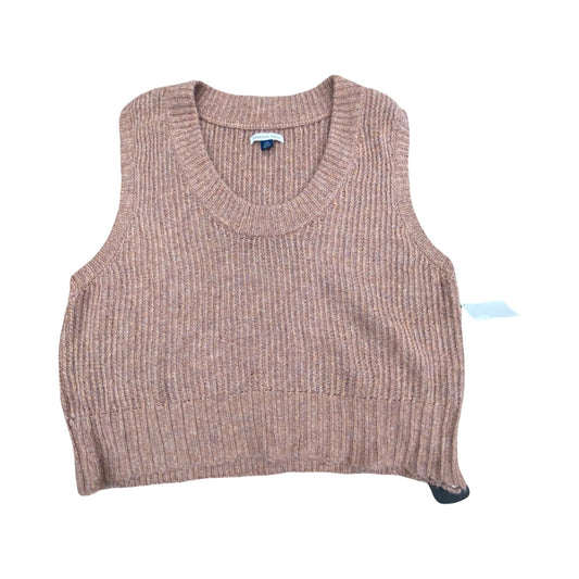 Top Sleeveless By American Eagle In Pink, Size:L