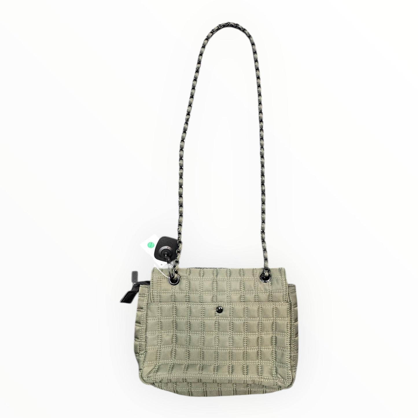 Handbag By IHKWIP In Green, Size:Medium