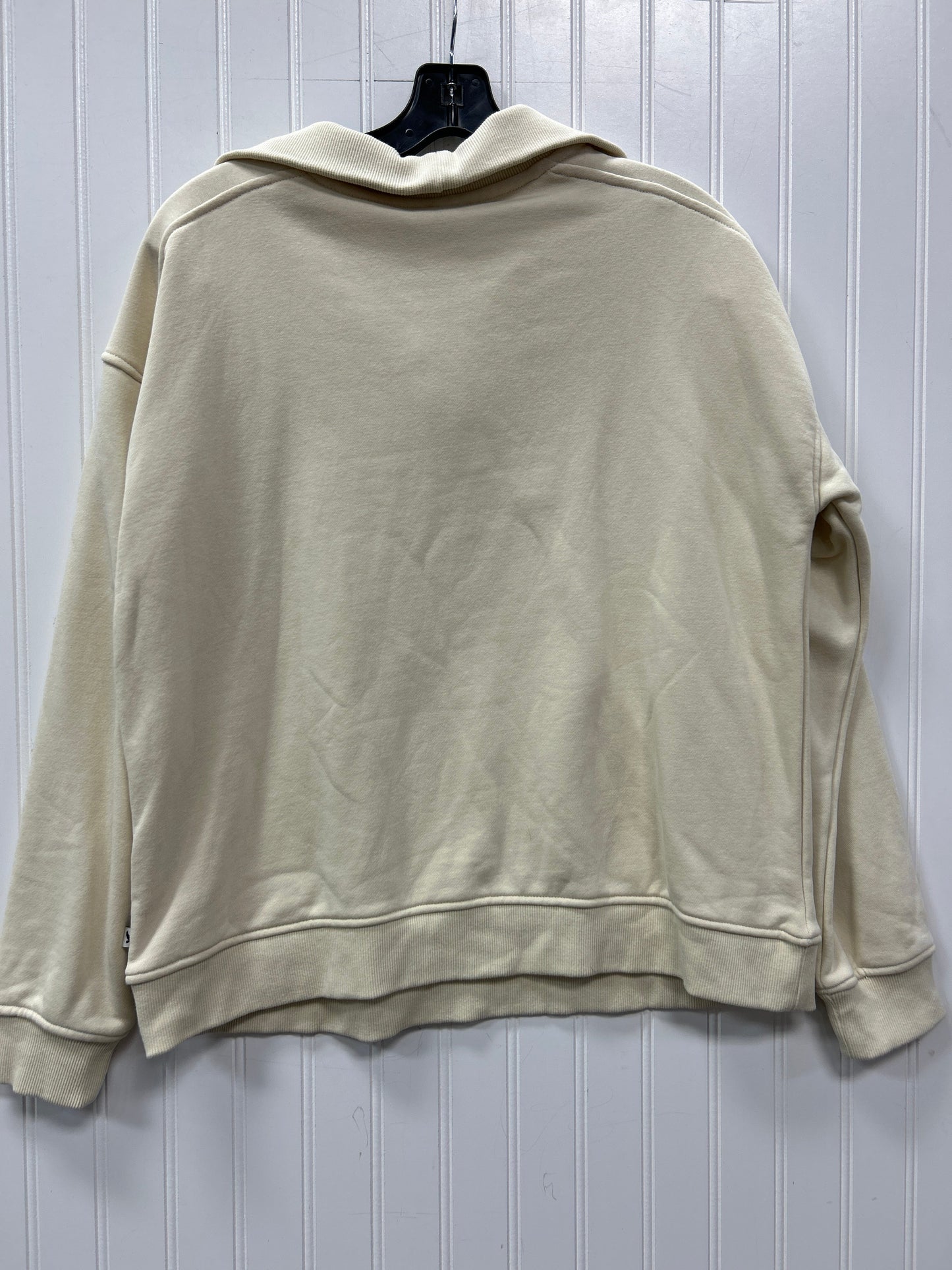 Athletic Fleece By Eddie Bauer In Cream, Size:M