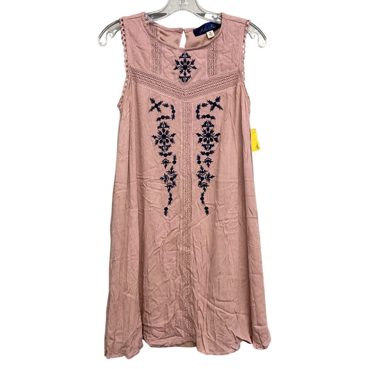 Dress Casual Short By Blue Rain In Pink, Size:M