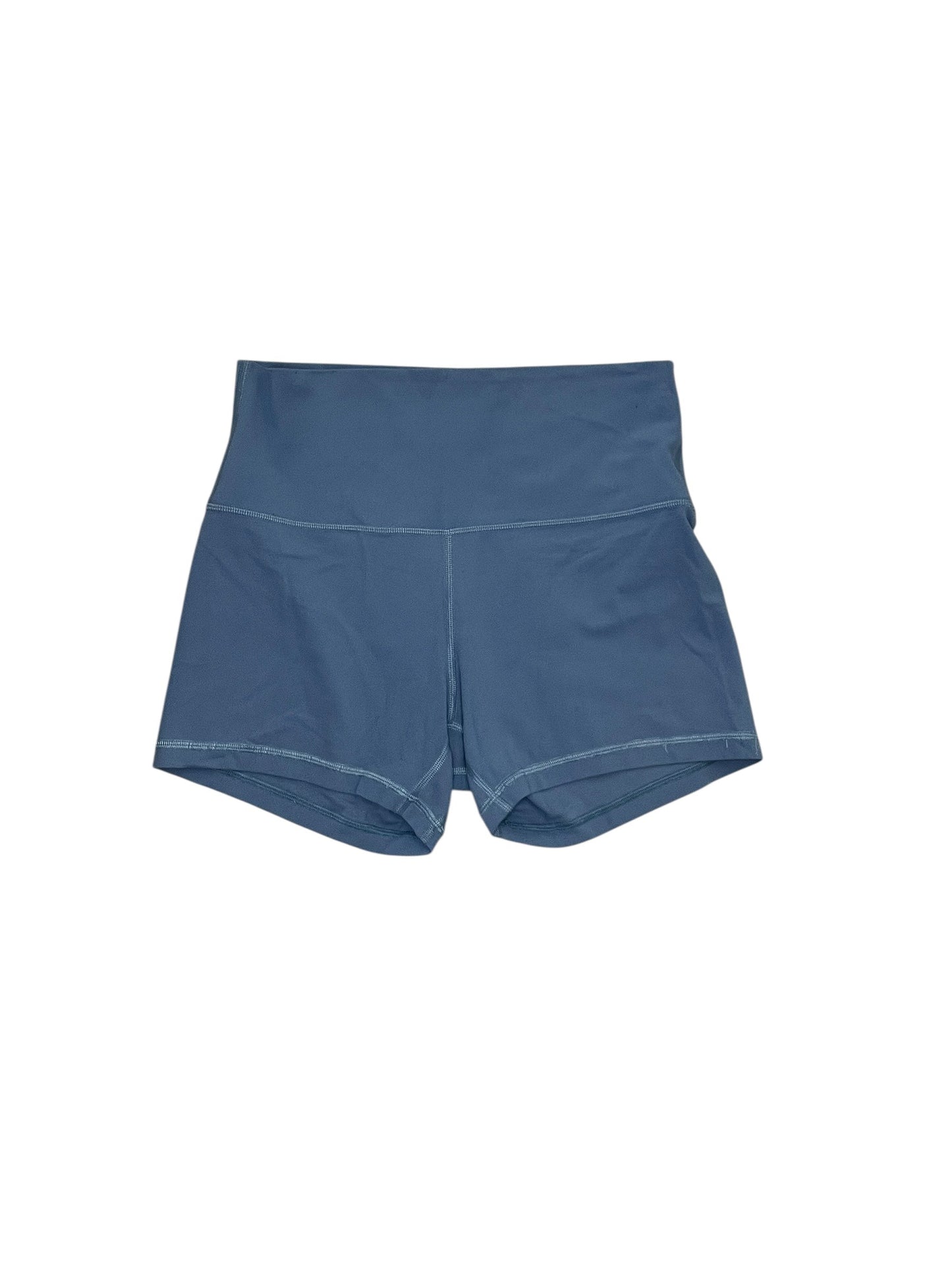 Athletic Shorts By Lululemon In Blue, Size:M
