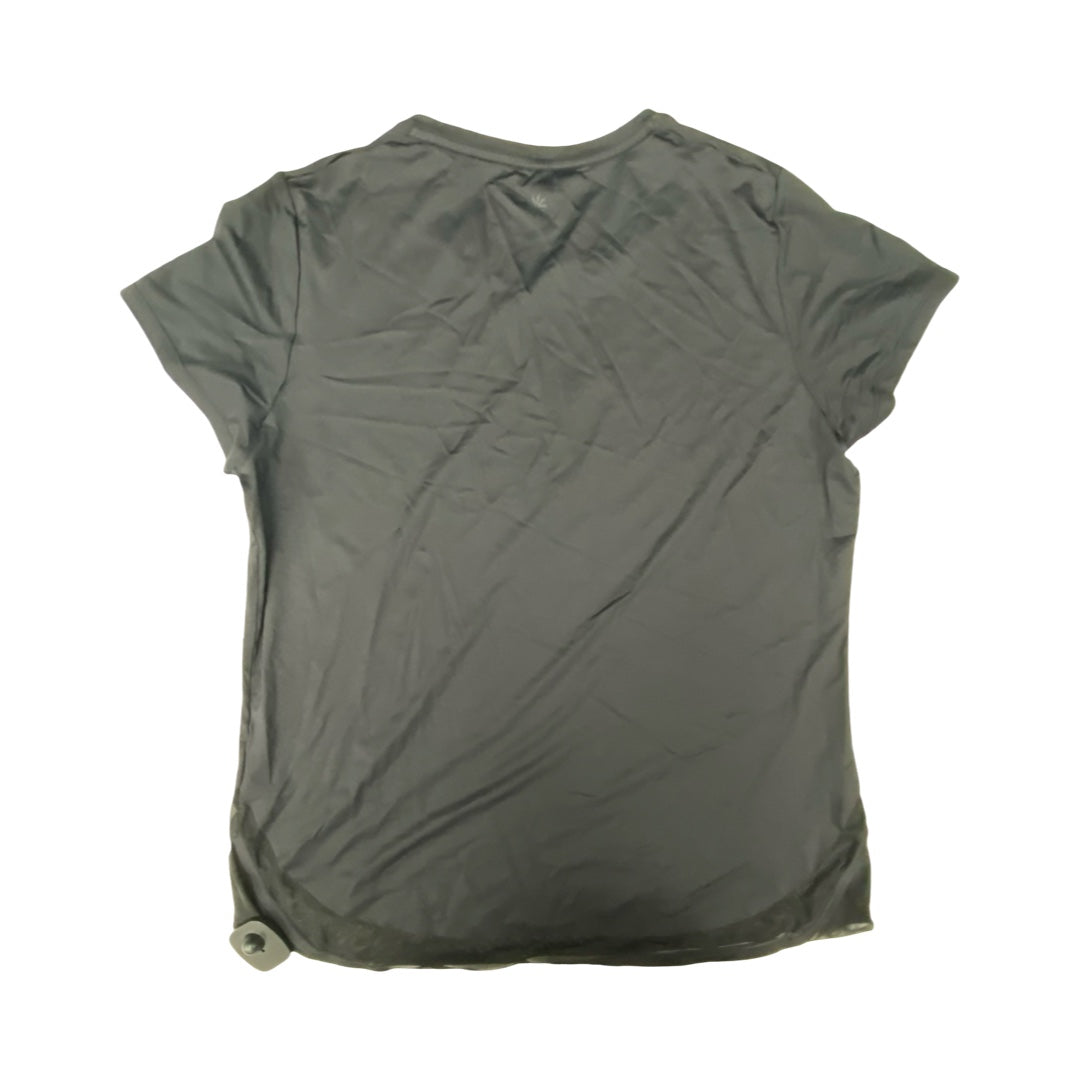 Athletic Top Ss By Athleta In Black, Size:L