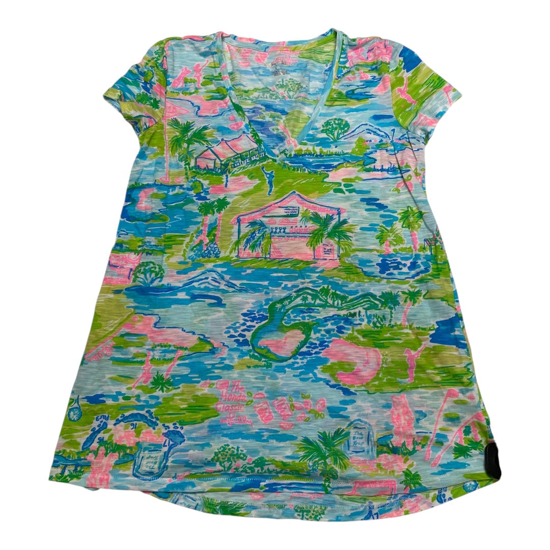 Top Ss Designer By Lilly Pulitzer In Multi, Size:Xs