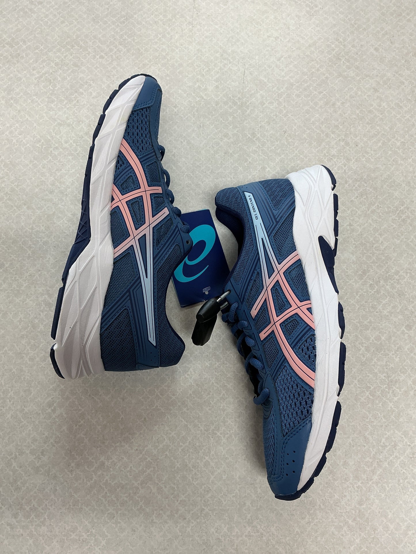 Shoes Athletic By Asics In Blue & Pink, Size:8