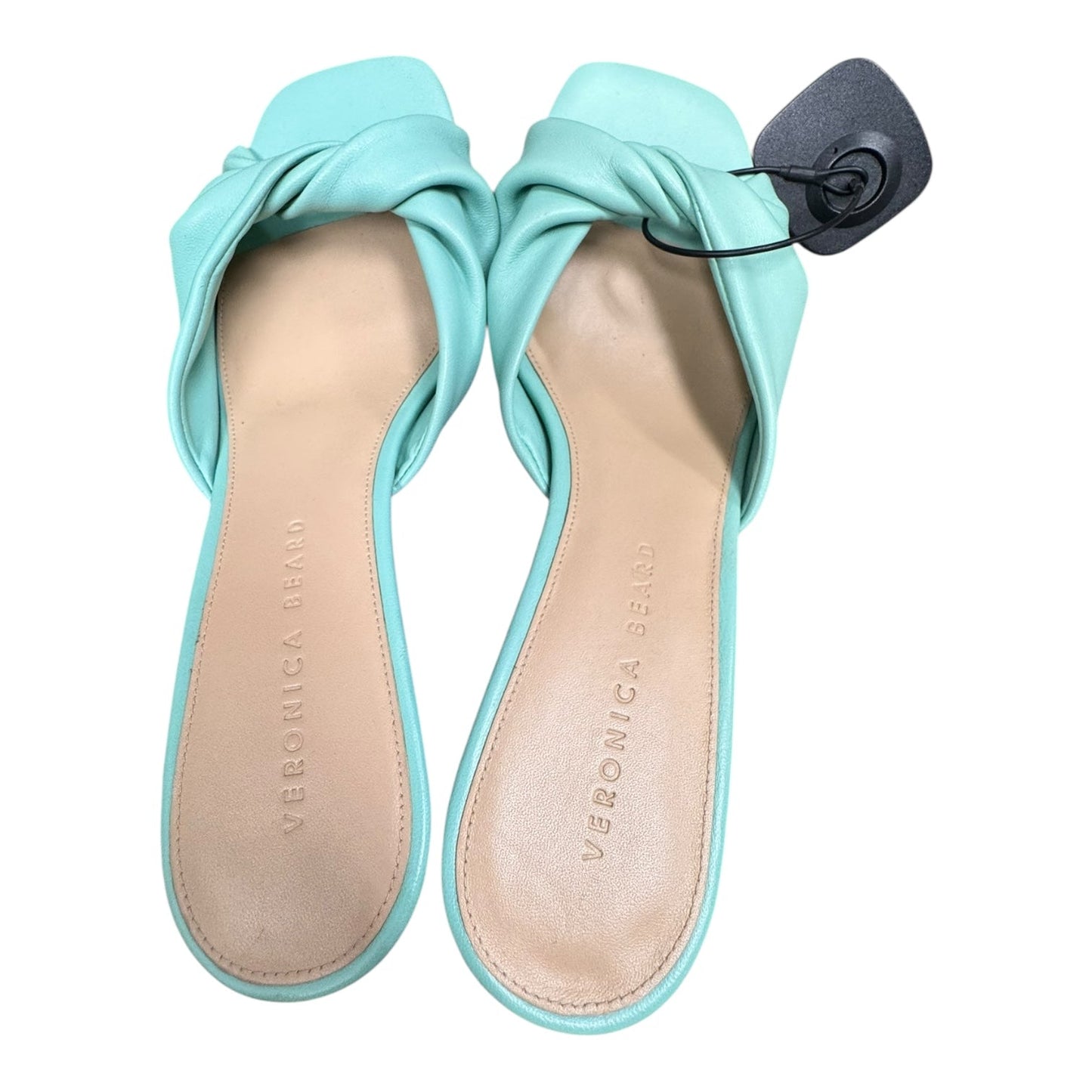Shoes Designer By Veronica Beard In Teal, Size:8.5