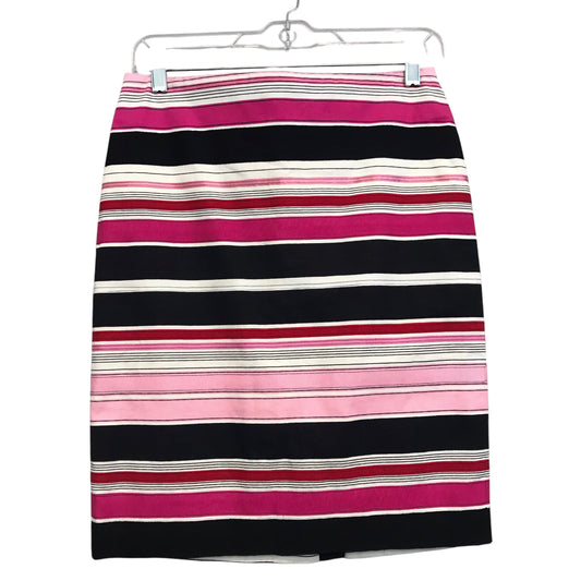 Skirt Mini & Short By Talbots In Striped Pattern, Size:4P
